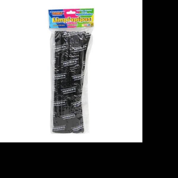 LIMPIAPIPAS BOL. C100 PZ. NEGRO PASCUA C.100